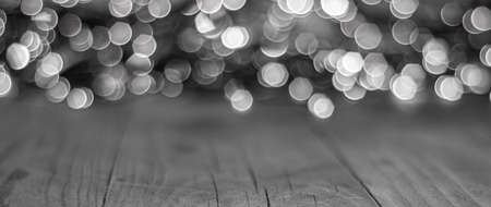 Colorful background with defocused lights. Bokeh background. Christmas background with light spots...