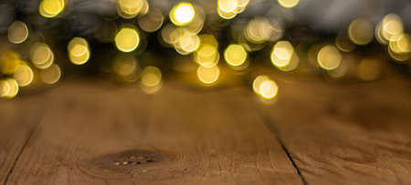Colorful background with defocused lights. Bokeh background. Christmas background with light spots...