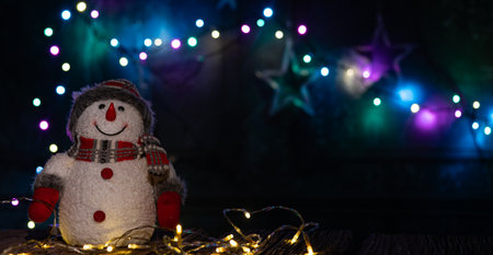 Cozy evenings, warm colors, and that magical winter feeling. This is one of my favorite holiday captures â simple, peaceful, and full of light.の写真素材