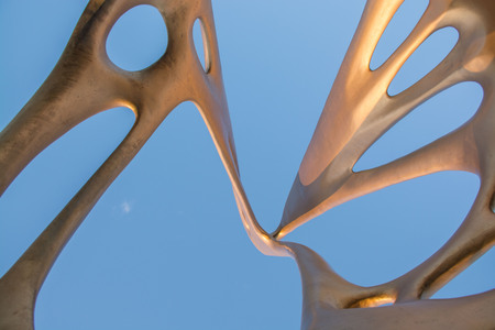 5th of November 2016, Bondi Beach, Sydney, Australia. South Korean artist Seung-Hwan Kims From the Nestのeditorial素材