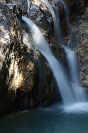Shimengao waterfall, Chizhou, Anhuiの写真素材