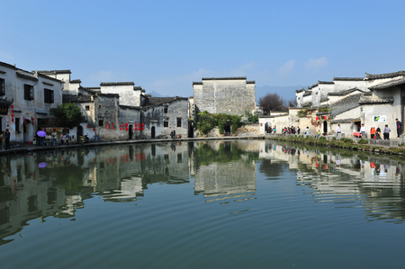 Anhui Province Huangshan Yixian Countyのeditorial素材