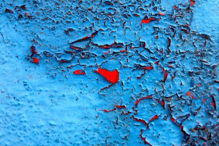 Abstract Blue and Red textureの写真素材