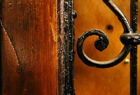 Door ornamentの写真素材