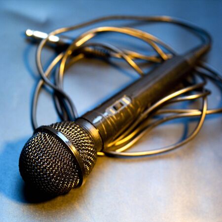 Microphoneの写真素材