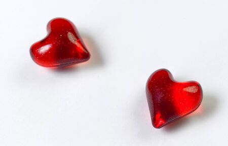 Valentine heartsの写真素材