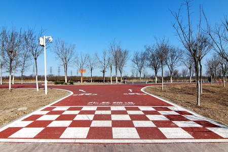 starting lineの写真素材