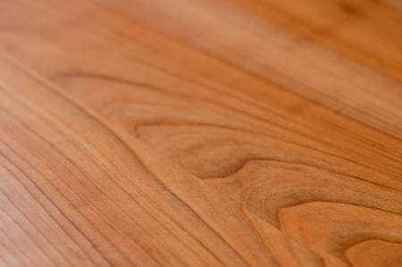 Wood texture, wood background. Sweet Cherry (Prunus avium). Realistic natural light wood texture.の写真素材