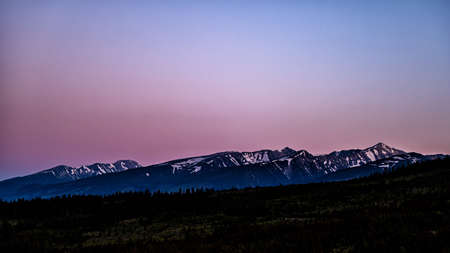 The Western Tatras, Tatra National Park, Slovakia.の写真素材
