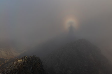 Beautiful landscape of the Carpathian Mountains in Slovakia.の写真素材