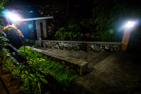 Mystery night stairs