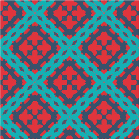 : Geometric vector pattern with triangular elements. Seamless abstract ornament for wallpapers and backgrounds. Black and white colors.のイラスト素材