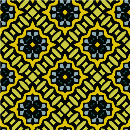 Geometric vector pattern with triangular elements. Seamless abstract ornament for wallpapers and...