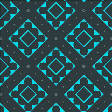 Geometric vector pattern with triangular elements. Seamless abstract ornament for wallpapers and...