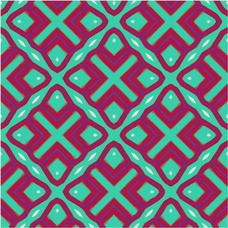 Geometric vector pattern with triangular elements. Seamless abstract ornament for wallpapers and backgrounds.のイラスト素材
