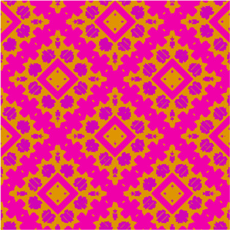 Geometric vector pattern with triangular elements. Seamless abstract ornament for wallpapers and backgrounds.のイラスト素材