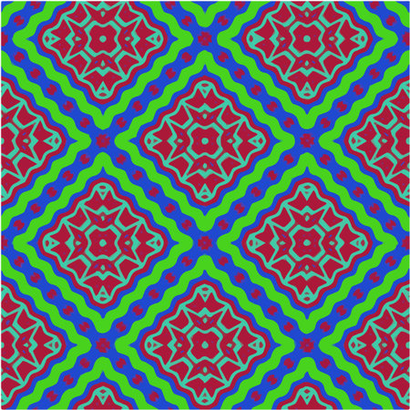 Geometric vector pattern with triangular elements. Seamless abstract ornament for wallpapers and backgrounds.のイラスト素材