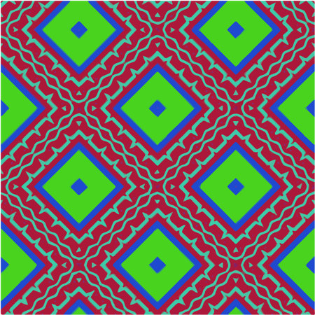 Geometric vector pattern with triangular elements. Seamless abstract ornament for wallpapers and...