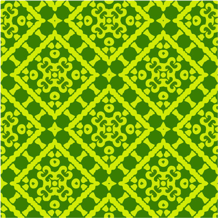 Geometric vector pattern with triangular elements. Seamless abstract ornament for wallpapers and backgrounds.のイラスト素材