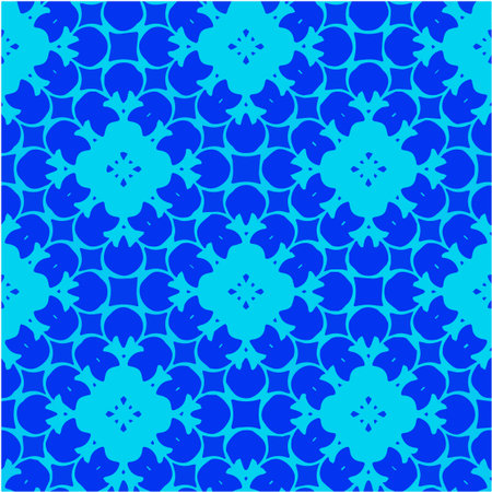 Geometric vector pattern with triangular elements. Seamless abstract ornament for wallpapers and backgrounds.のイラスト素材