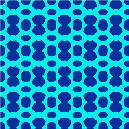 Geometric vector pattern with triangular elements. Seamless abstract ornament for wallpapers and backgrounds.のイラスト素材