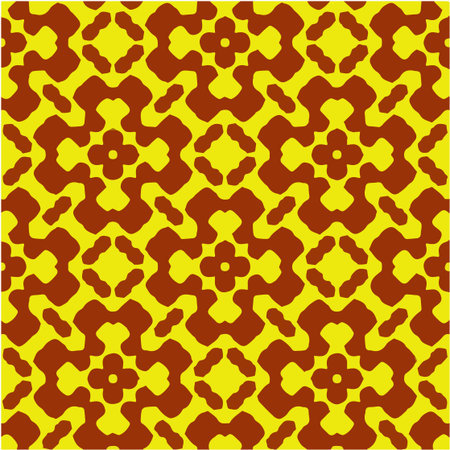 Geometric vector pattern with triangular elements. Seamless abstract ornament for wallpapers and backgrounds.のイラスト素材