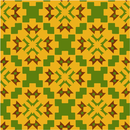 Geometric vector pattern with triangular elements. Seamless abstract ornament for wallpapers and...