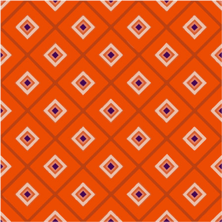 Vector - Perfect graphical seamless pattern. Geometrical texture made in vector. Unique background for invitations, cards, websites.のイラスト素材