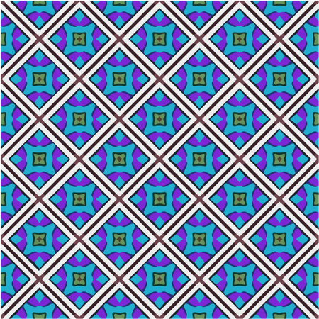 Vector - Perfect graphical seamless pattern. Geometrical texture made in vector. Unique background...