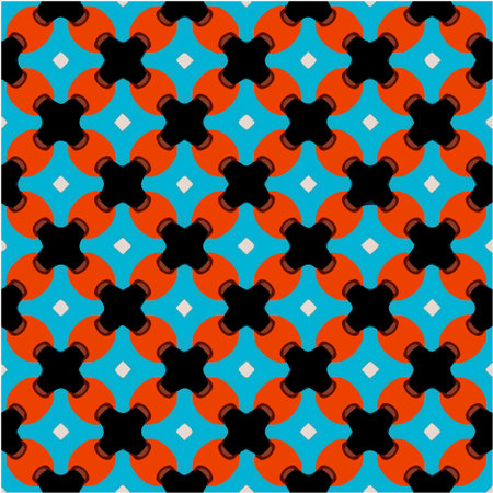 Vector - Perfect graphical seamless pattern. Geometrical texture made in vector. Unique background...