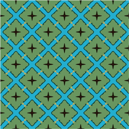 Vector - Perfect graphical seamless pattern. Geometrical texture made in vector. Unique background for invitations, cards, websites.のイラスト素材