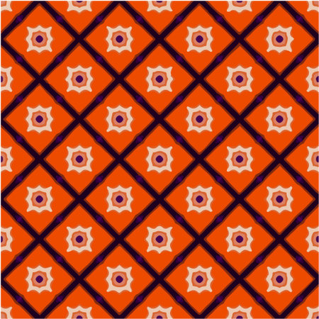 Vector - Perfect graphical seamless pattern. Geometrical texture made in vector. Unique background...