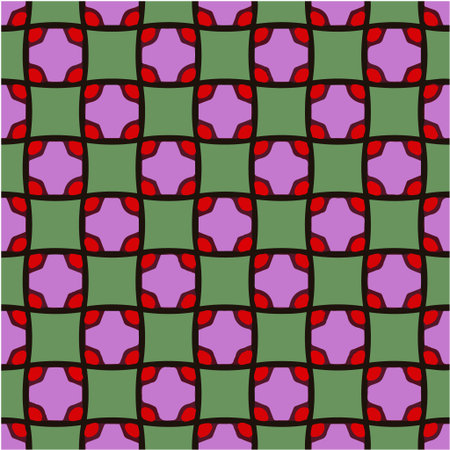 Vector - Perfect graphical seamless pattern. Geometrical texture made in vector. Unique background for invitations, cards, websites.のイラスト素材