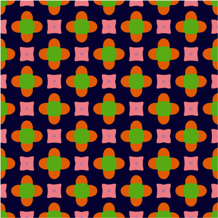 Vector - Perfect graphical seamless pattern. Geometrical texture made in vector. Unique background for invitations, cards, websites.のイラスト素材