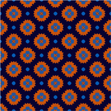 Vector - Perfect graphical seamless pattern. Geometrical texture made in vector. Unique background...