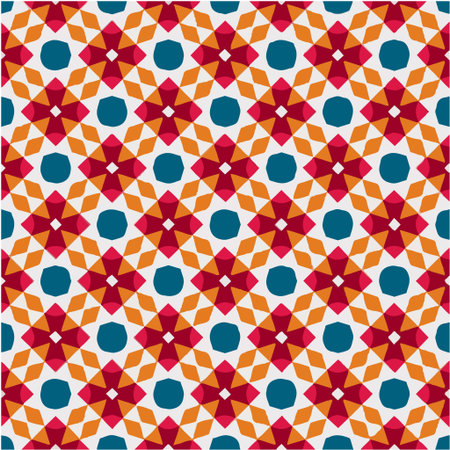 Vector - Perfect graphical seamless pattern. Geometrical texture made in vector. Unique background...