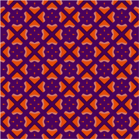 Vector - Perfect graphical seamless pattern. Geometrical texture made in vector. Unique background for invitations, cards, websites.のイラスト素材