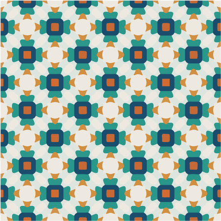 Vector - Perfect graphical seamless pattern. Geometrical texture made in vector. Unique background...