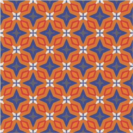 Vector - Perfect graphical seamless pattern. Geometrical texture made in vector. Unique background for invitations, cards, websites.のイラスト素材