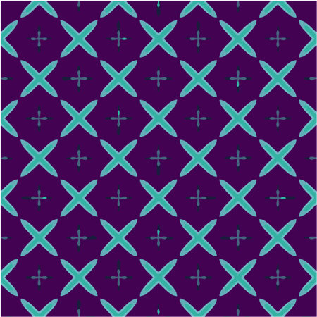 Vector - Perfect graphical seamless pattern. Geometrical texture made in vector. Unique background for invitations, cards, websites.のイラスト素材