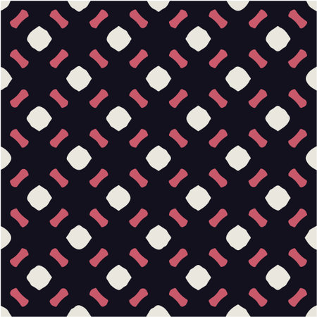 Vector - Perfect graphical seamless pattern. Geometrical texture made in vector. Unique background for invitations, cards, websites.のイラスト素材