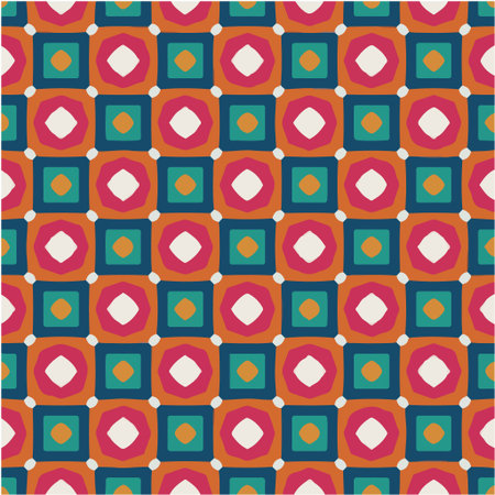 Vector - Perfect graphical seamless pattern. Geometrical texture made in vector. Unique background for invitations, cards, websites.のイラスト素材