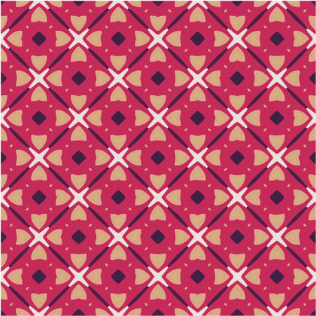 Vector - Perfect graphical seamless pattern. Geometrical texture made in vector. Unique background...