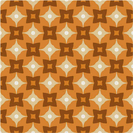 Vector - Perfect graphical seamless pattern. Geometrical texture made in vector. Unique background for invitations, cards, websites.のイラスト素材