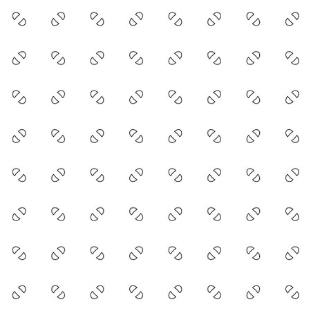 Geometric vector pattern with triangular elements. Seamless abstract ornament for wallpapers and backgrounds. Black and white colors.のイラスト素材