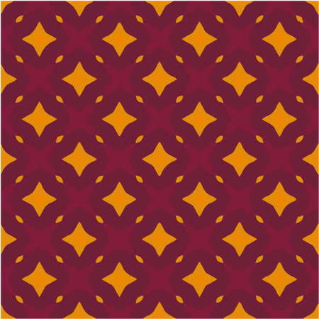 Geometric vector pattern with triangular elements. Seamless abstract ornament for wallpapers and backgrounds.のイラスト素材