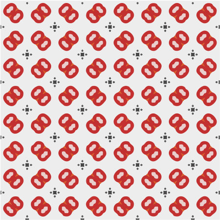 Geometric vector pattern with triangular elements. Seamless abstract ornament for wallpapers and backgrounds.のイラスト素材