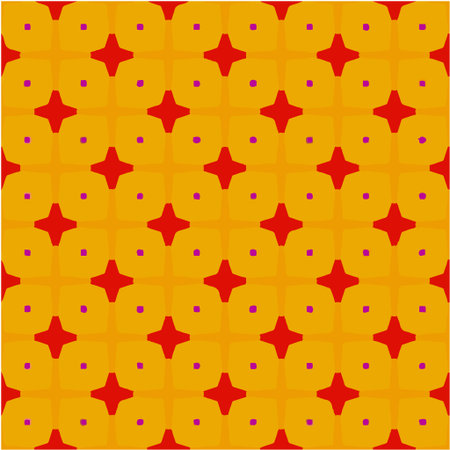 Geometric vector pattern with triangular elements. Seamless abstract ornament for wallpapers and backgrounds.のイラスト素材