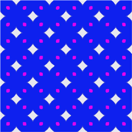 Geometric vector pattern with triangular elements. Seamless abstract ornament for wallpapers and backgrounds.のイラスト素材