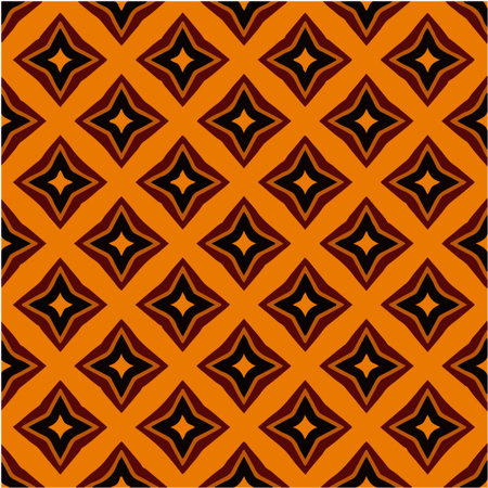 Geometric vector pattern with triangular elements. Seamless abstract ornament for wallpapers and backgrounds.のイラスト素材